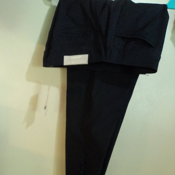 Chico's Brigitte slim leg ankle length dark gray pants New with tags - Picture 1 of 7